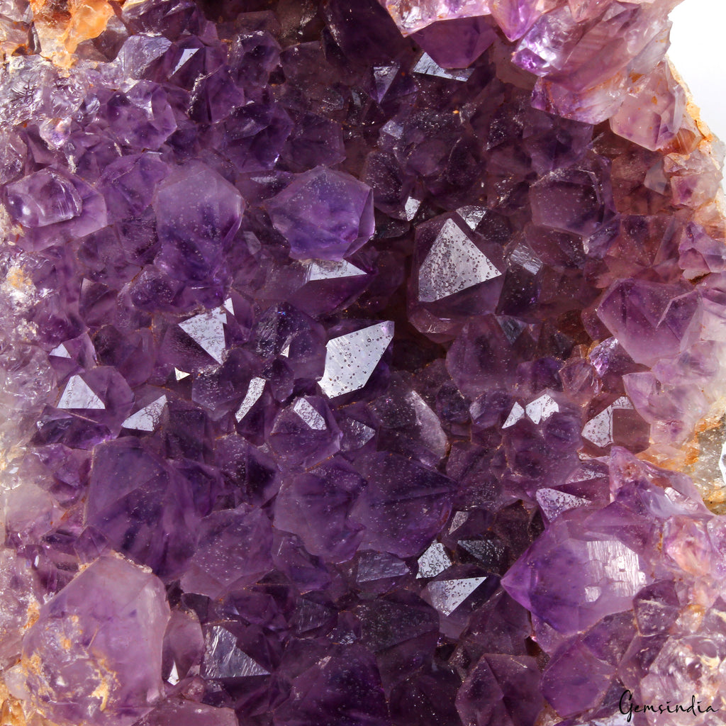 4.4 Kilo Natural Amethyst Rough Geode Cluster Mineral Specimen Healing Huge Rock