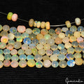 Ethiopian Opal Beaded Strand, Untreated — 100 Pieces, 4mm to 6mm, 53.00 Ct, Ethiopia