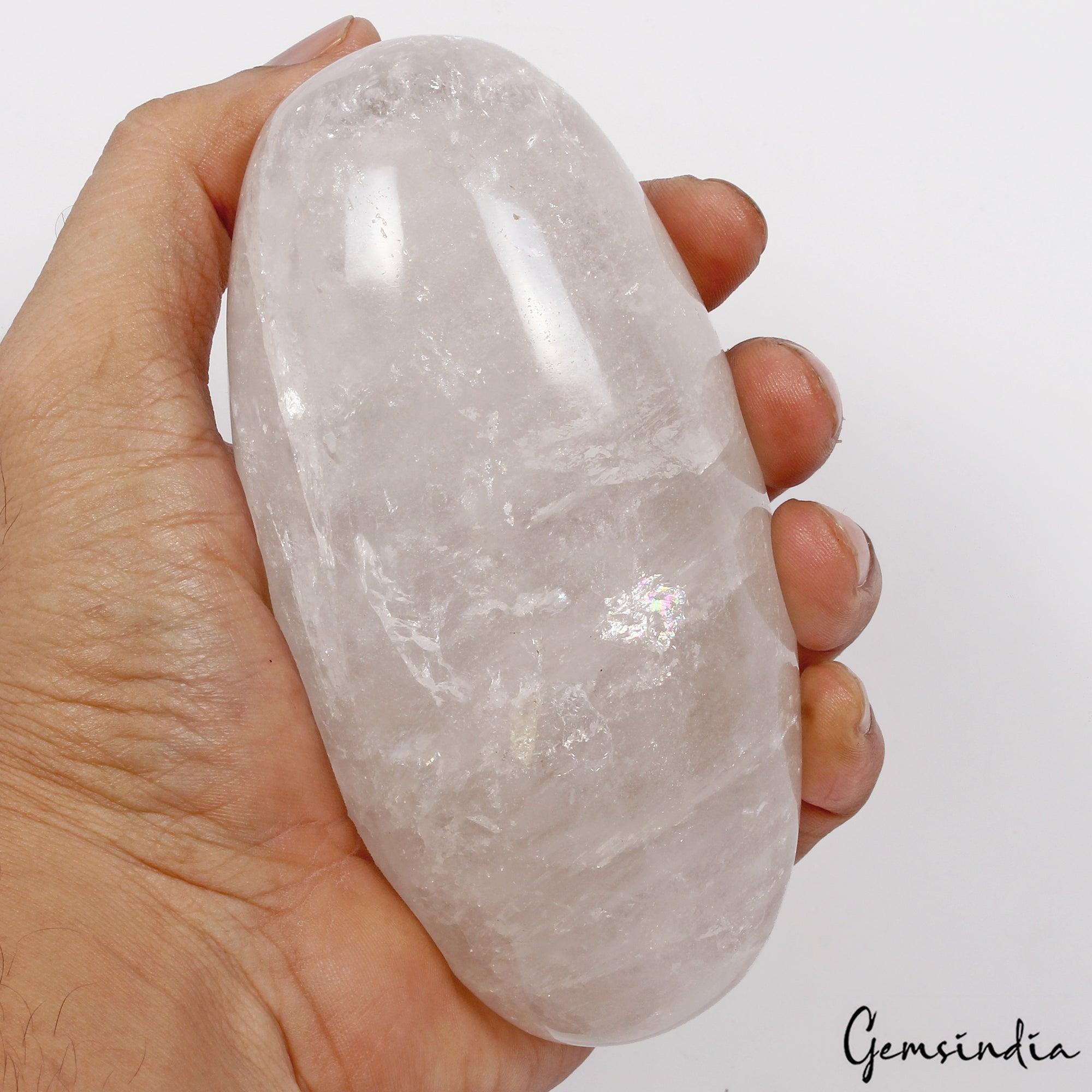 3620 Ct Natural Untreated White Quartz Healing Crystal Reiki Egg Gems With Stand