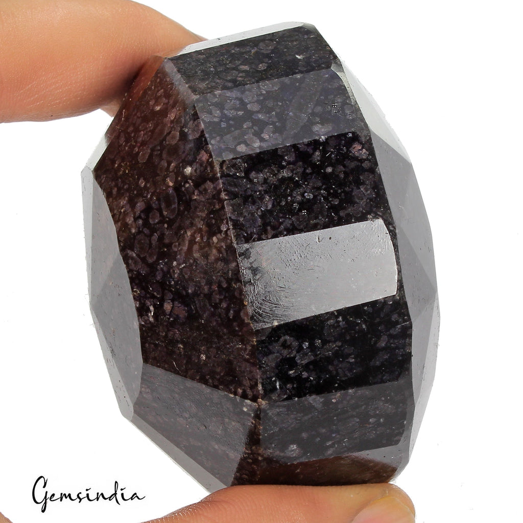 2130Ct Natural African Earth Mined Blue Sapphire Round Cut Huge Gemstone-68x46mm