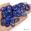 650 Ct Natural Blue Lapis lazuli Oval Cabochon Loose Gems Lot 29 Pcs For Jewelry