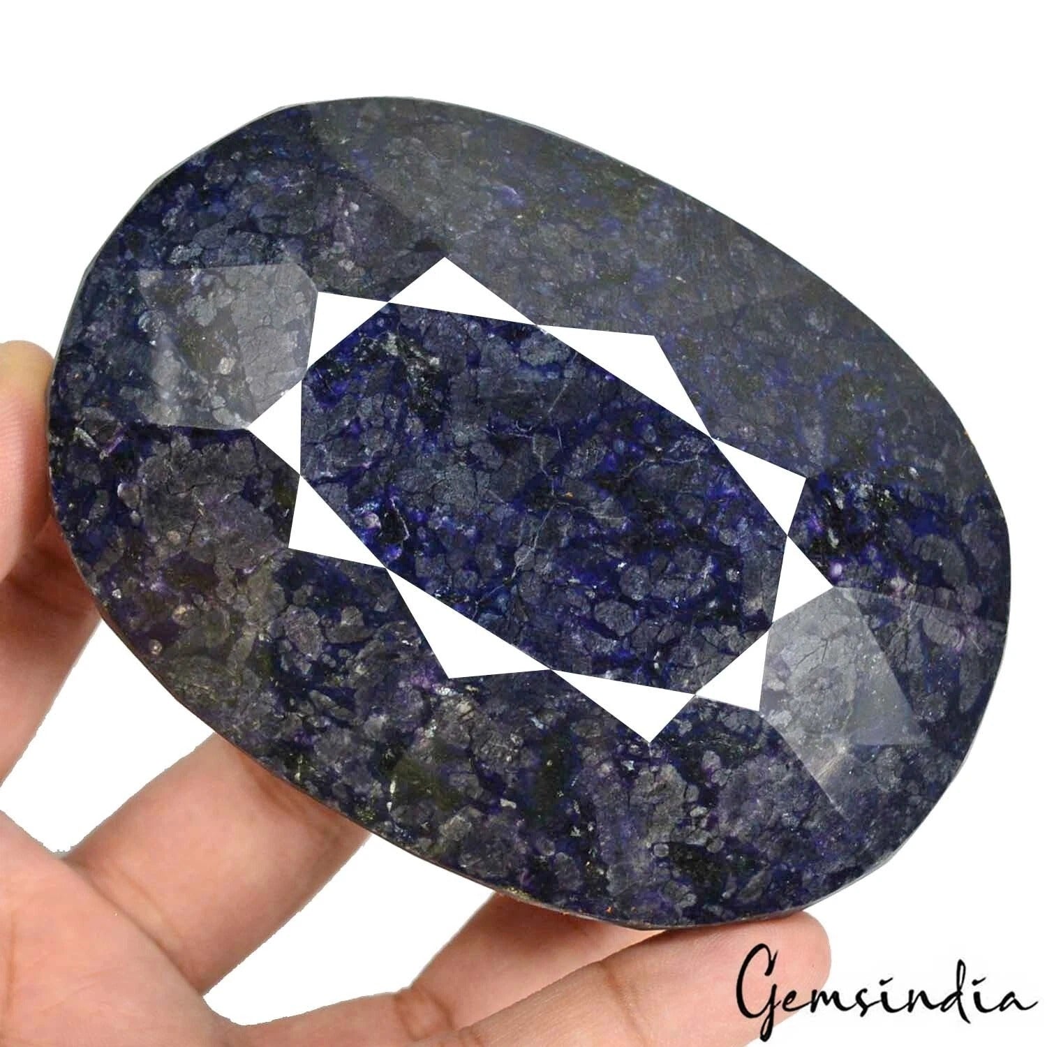 3440 Ct Natural Blue Sapphire Oval Faceted Earth Mined Museum Size Loose Gems