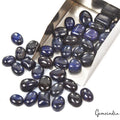 220 Cts/38 Pcs Natural African Blue Sapphire Mix Cab Loose Gems Lot For Jewelry