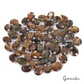 500 Cts/56 Pcs Natural Untreated Brown Sapphire Mix Cut Loose Gems For Jewelry