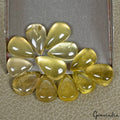 Citrine Lot, Cabochon, Untreated — 12 Pieces, 21mm to 35mm, 350 Ct
