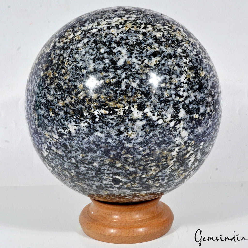 11.5 Kilo Natural Snowflake Obsidian Large Crystal Healing Mineral Sphere/Ball
