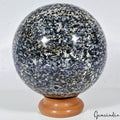 11.5 Kilo Natural Snowflake Obsidian Large Crystal Healing Mineral Sphere/Ball
