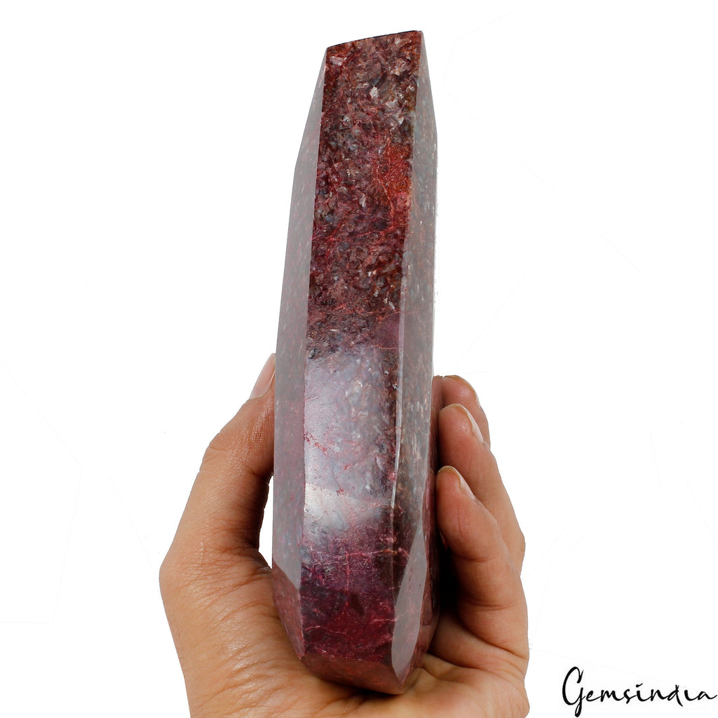 7250 Ct/1.45 Kg 100% Natural Red Ruby Madagascar Pear Cut Large Size Gemstone