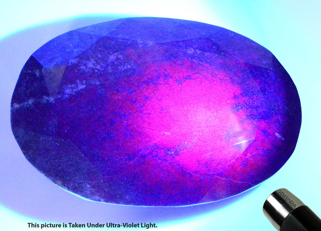 5 Kilo 100% Natural Ruby Kyanite Oval Cut Untreated Large Size Gemstone W Stand
