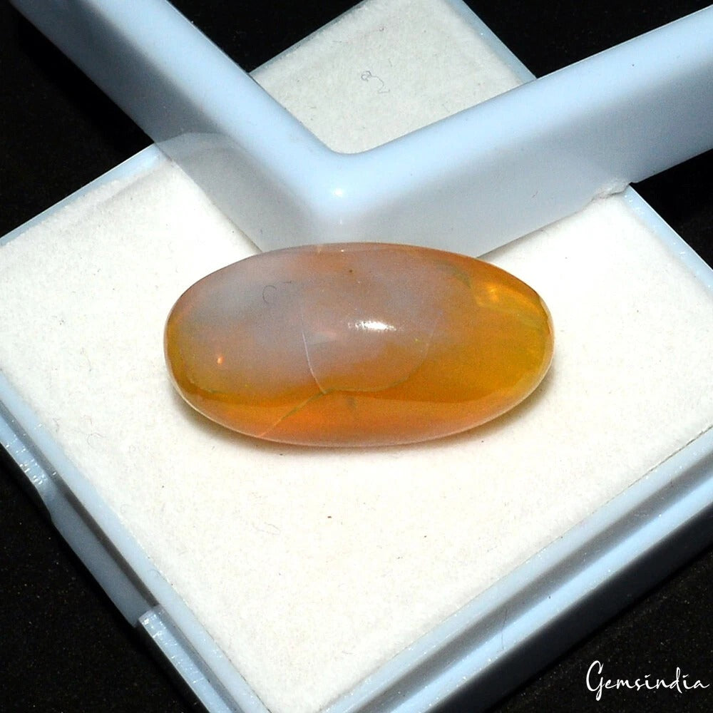 13.00 Ct Natural Untreated Australian Opal Oval Cab Rare Loose Huge Gem For Ring