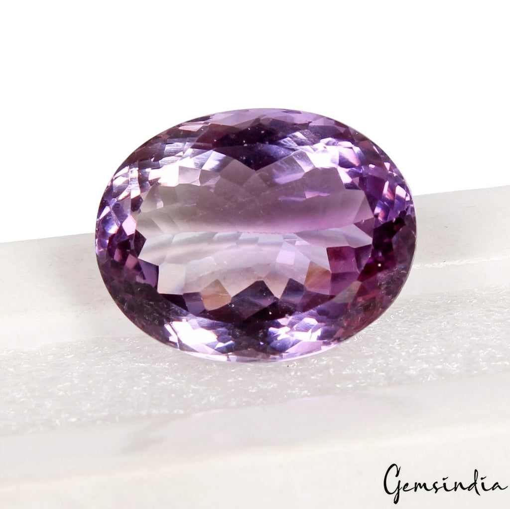 VVS 27.10 Ct Natural Untreated Brazilian Purple Amethyst Oval Cut Loose Gemstone