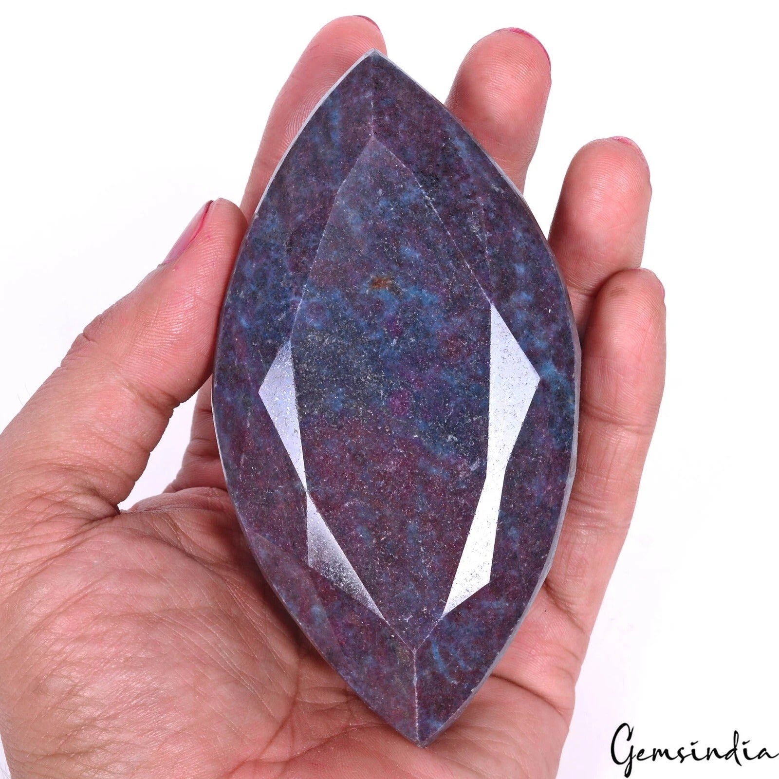 2770 Ct Natural Ruby Kyanite Marquise Cut Earth Mined Museum Size Loose Gemstone
