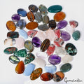 2500 Cts/49 Pcs Natural Untreated Multi-Color Mixed Cab Loose Gems Wholesale Lot