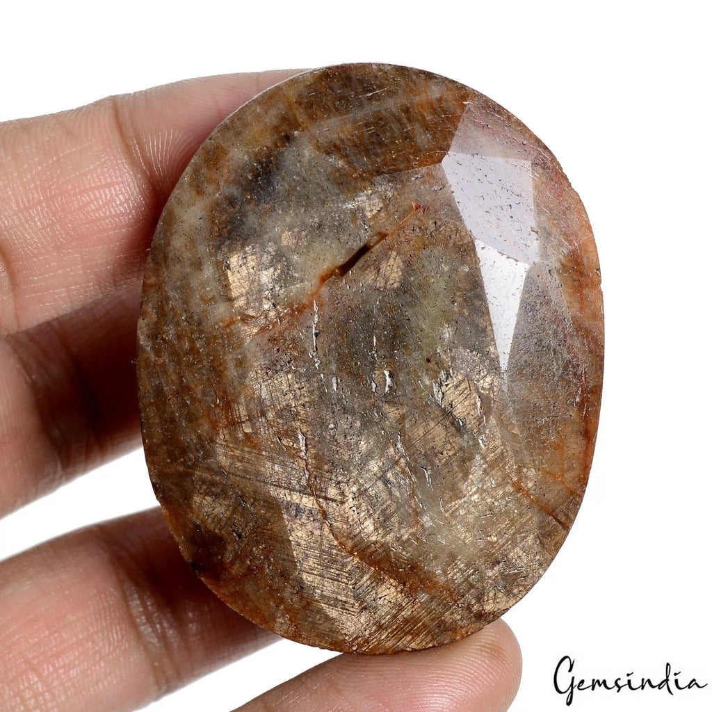 300 Ct Natural Untreated Brown Sapphire Oval Faceted Earth Mined Museum Size Gem