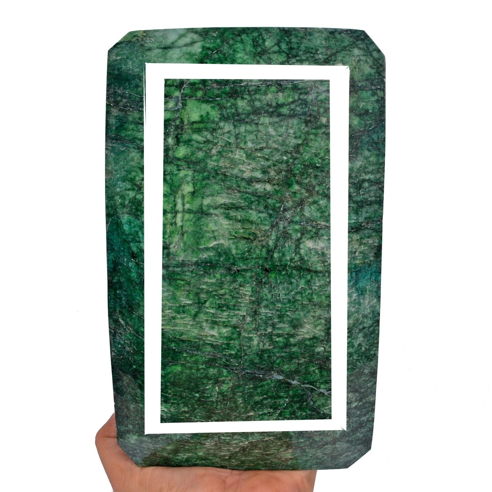 Huge 6.6Kg Natural Brazilian Green Emerald Earth Mined Museum Size Huge Gemstone