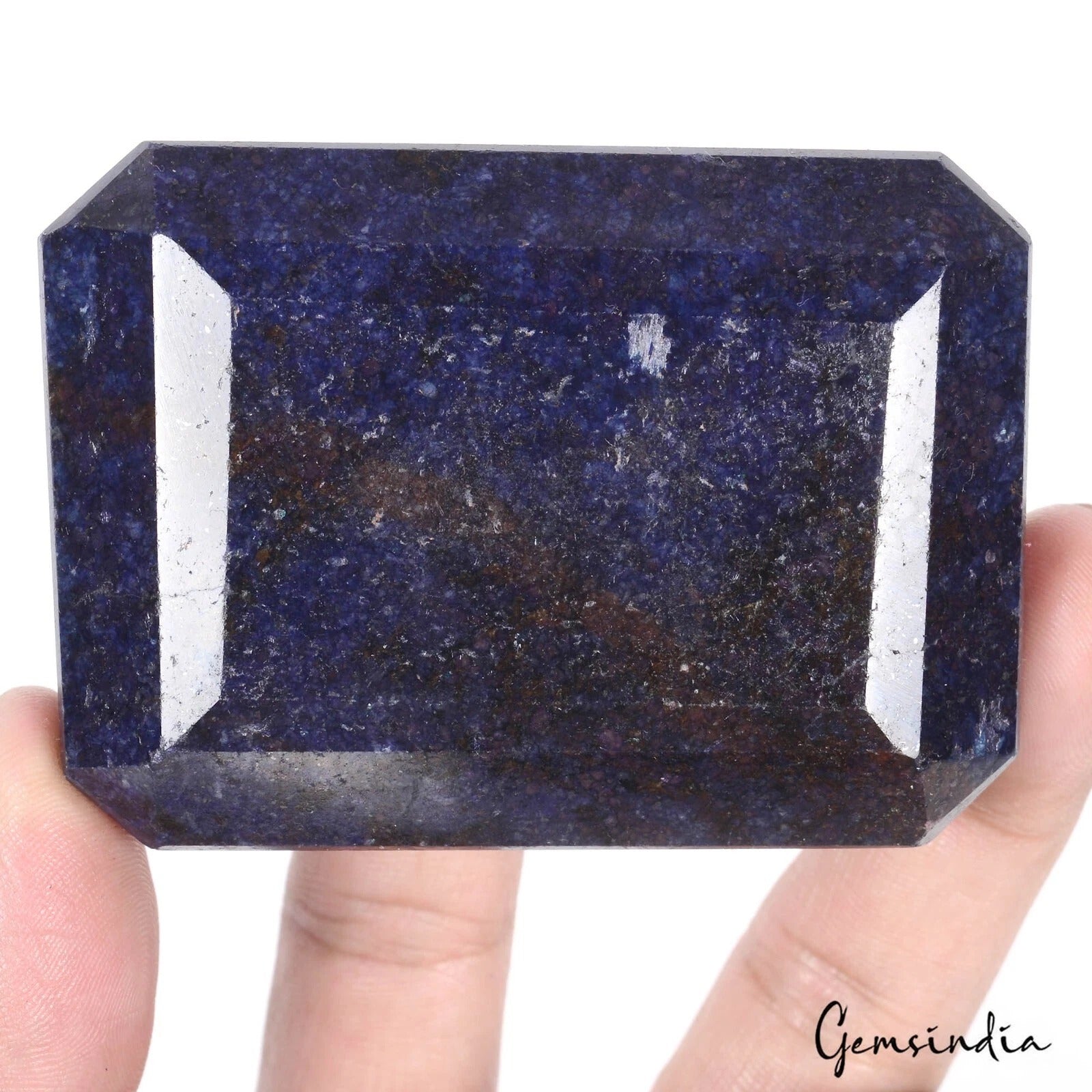 2070 Cts Natural African Dark Blue Sapphire Octagon Cut Loose Huge Size Gemstone