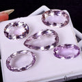 90.30 Ct VVS Natural Amethyst Brazilian Unheated Mix Cut Loose Faceted Gemstones