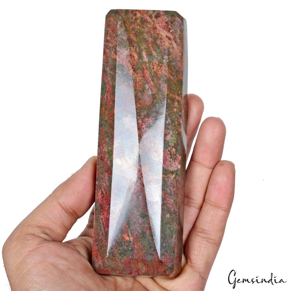 Ruby Loose Gemstone, Untreated — 5.75x2x0.8 Inches, 2350 Ct (0.47 Kg), Madagascar