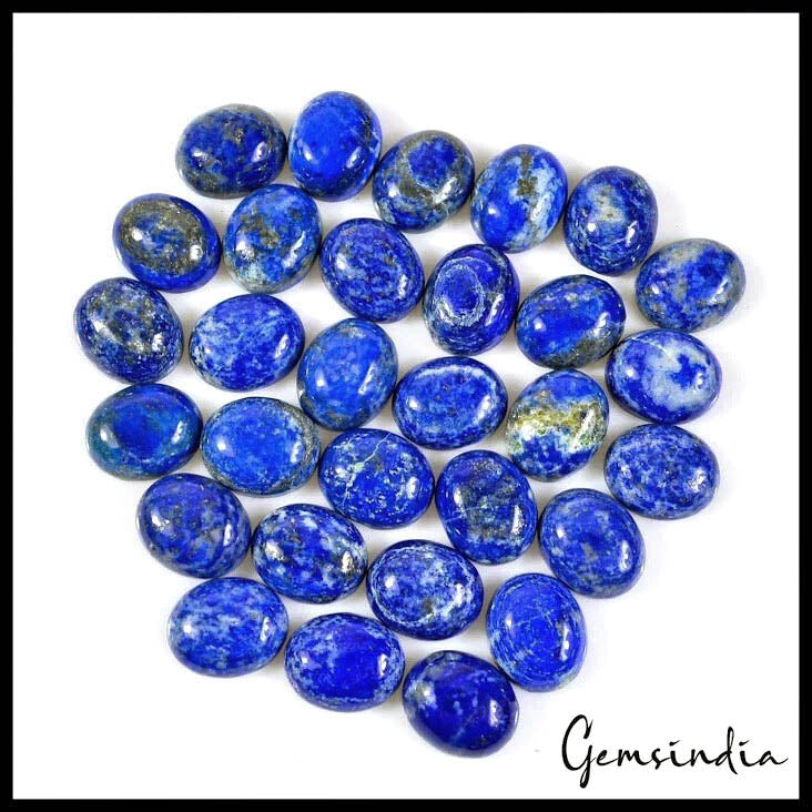 Lapis Lazuli Lot, Loose Gemstone, Blue — 30 Pieces, 12mm, 170.20 Ct, Afghanistan