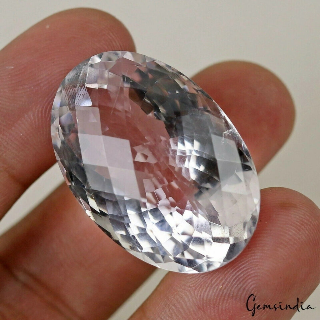 Certified 59.50 Cts Natural Purple Amethyst Oval Checker Cut Rare Gem For Ring