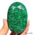 1100 Ct Natural Green Emerald Oval Faceted Earth Mined Museum Size Loose Gems