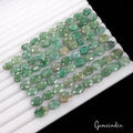 170.40 Ct Natural Green Brazilian Emerald Oval Faceted Loose Wholesale Gems Lot