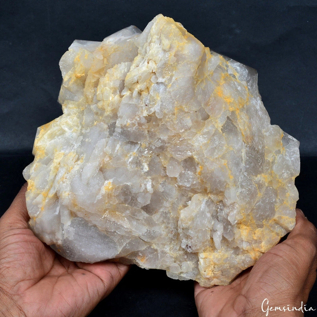4.235Kg Natural Quartz Crystal Cluster Point Mineral Rock Specimen Healing Reiki