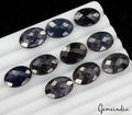 Natural SAPPHIRE Loose 10 Pcs Gemstone Checker Cut Lot 18x13mm Oval 127.30 Ct