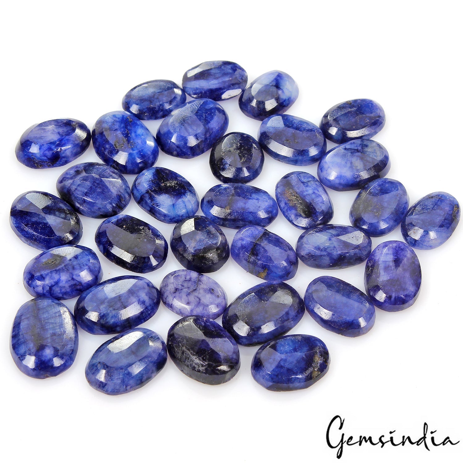 350 Ct Natural Blue Beryl 15-20mm Oval Cut Loose Gemstones Lot for jewelry~31 Pc