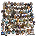 1600 Ct 100% Natural Multi Flashing Labradorite Mix Cabochon Loose Gemstones Lot