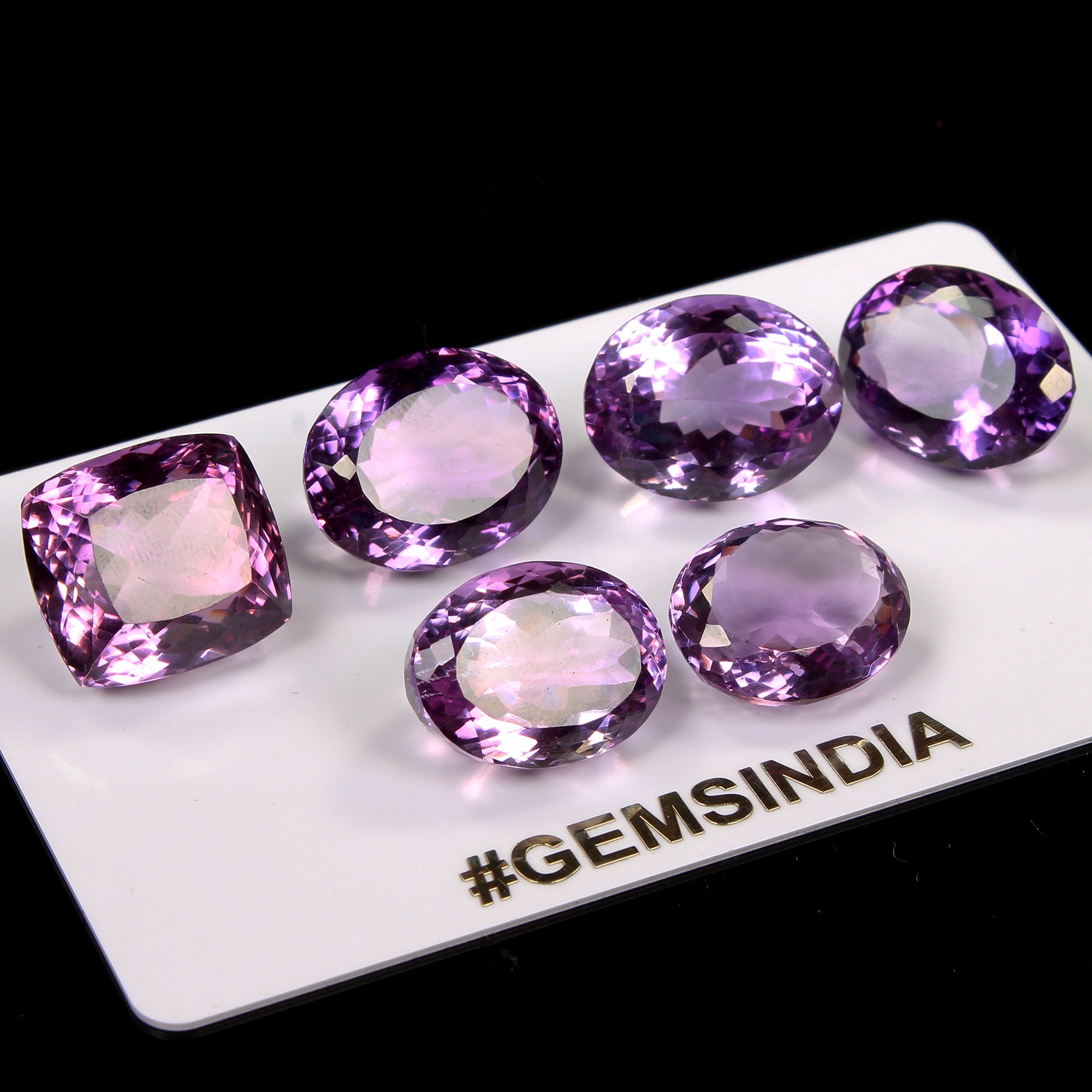 VVS 105.50 Cts Natural Rich Purple Amethyst Top Grade Certified Loose Gemstone