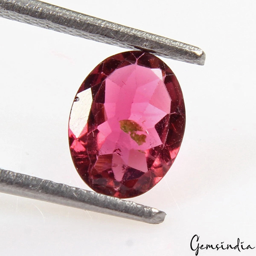 Certified 0.90 Ct Natural Unheated Mozambique Pink Rubellite Tourmaline Rare Gem