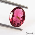 Tourmaline Loose Gemstone, Untreated, Pink — 8x6x3mm, 0.90 Ct, Mozambique