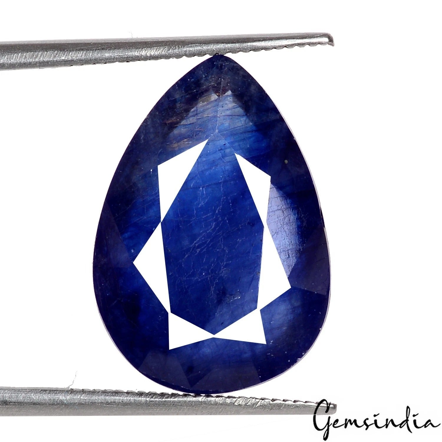Ceylon Sapphire Loose Gemstone, Heated, Royal Blue — 18x12x6mm, 15.00 Ct, Sri Lanka