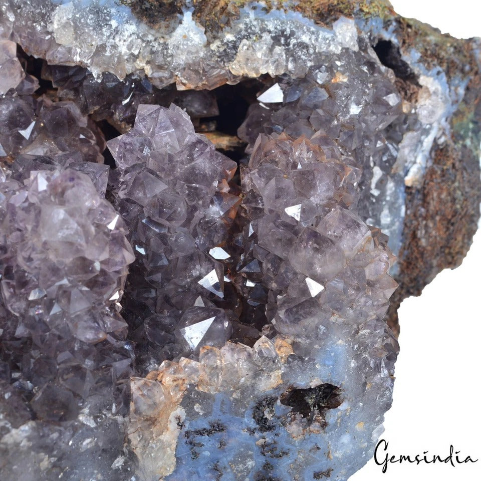 Amethyst Crystal Cluster, Untreated — 10.5x11x5 Inches, 7.47 Kg (37350 Ct), Uruguay