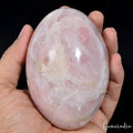 3700 Cts Natural Pink Rose Quartz Egg Shape Crystal Mineral Mineral Huge Cab Gem