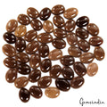 35 Pcs Natural Smoky Quartz 15-18mm Oval Cabochon Loose Wholesale Gemstones Lot
