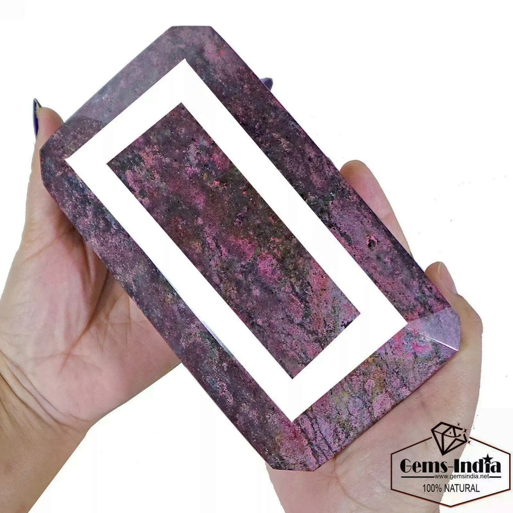 2.4 Kilo Natural Untreated Ruby From Madagascar Octagon Cut Museum Size Gemstone