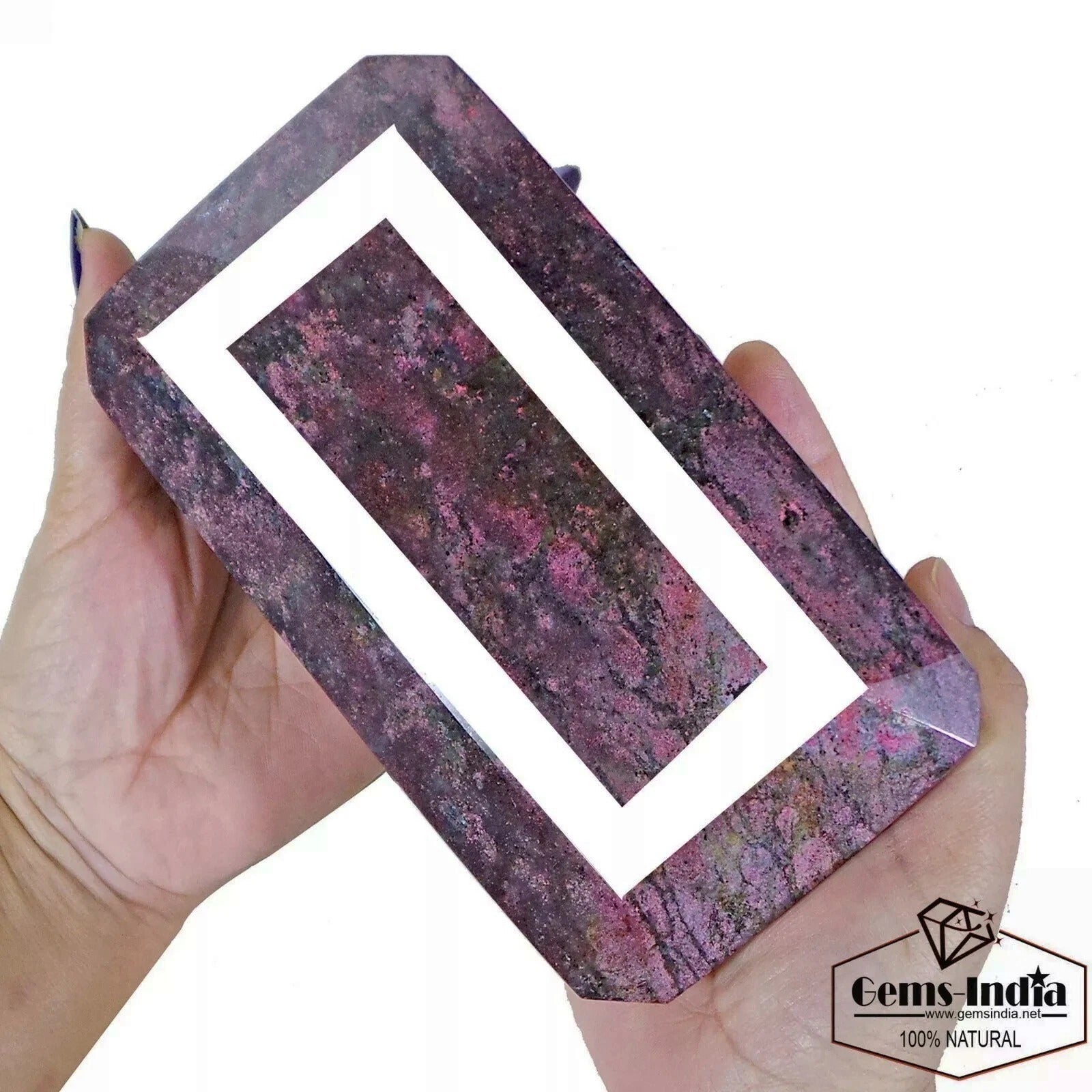 2.4 Kilo Natural Untreated Ruby From Madagascar Octagon Cut Museum Size Gemstone