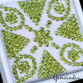 72 Cts/227 Pcs Natural Green Peridot Round Calibrated 4mm Loose Gems For Jewelry