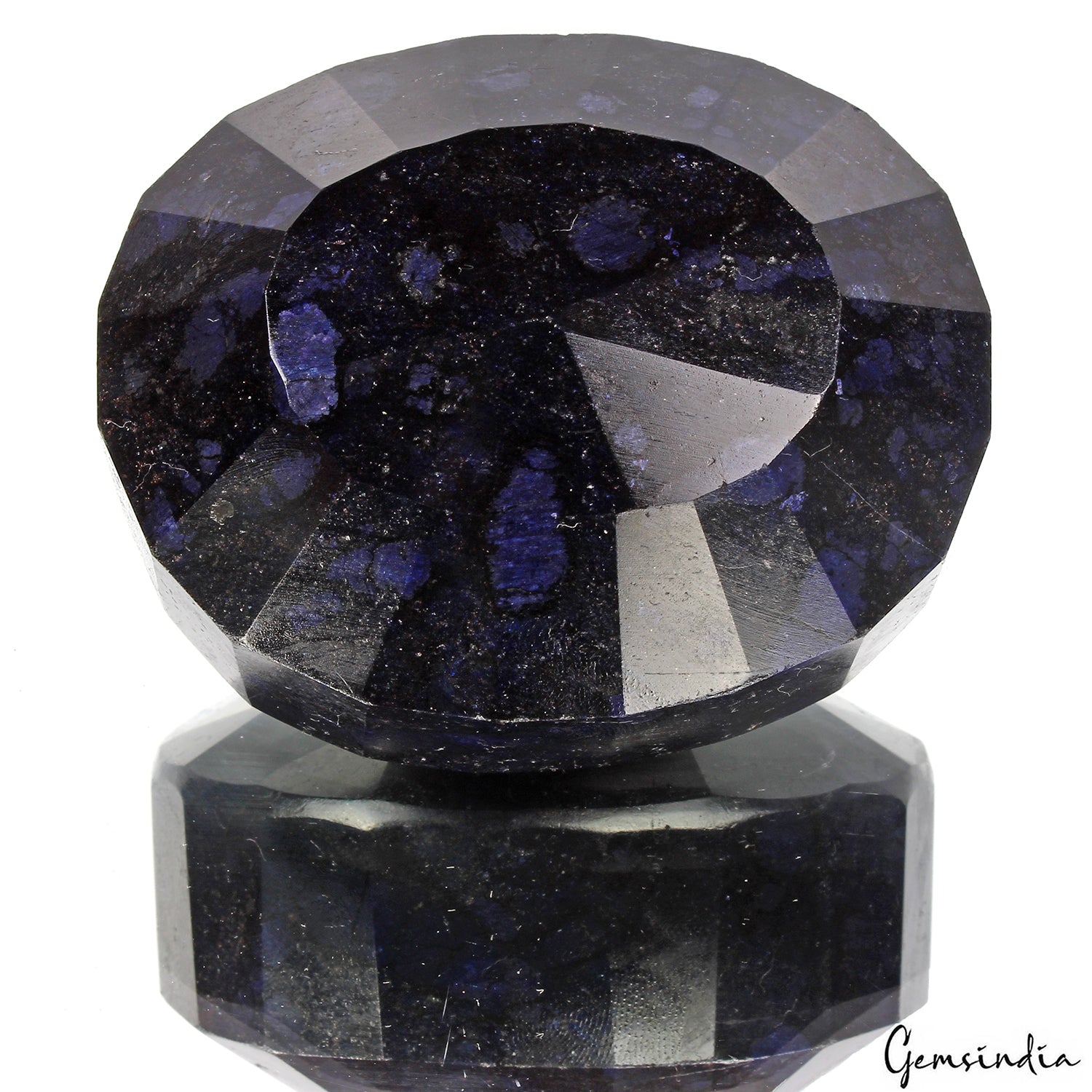 1840 Ct Natural Dark Blue Sapphire Oval Cut Faceted Earth Mined Huge Loose Gems