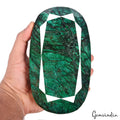 2.1 Kg Natural HUGE Green Brazilian Emerald Certified Treated Oval Cut Gemstone
