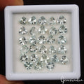Wholesale Lot of 5mm Pear Faceted Natural Aquamarine Loose Calibrated Gemstones