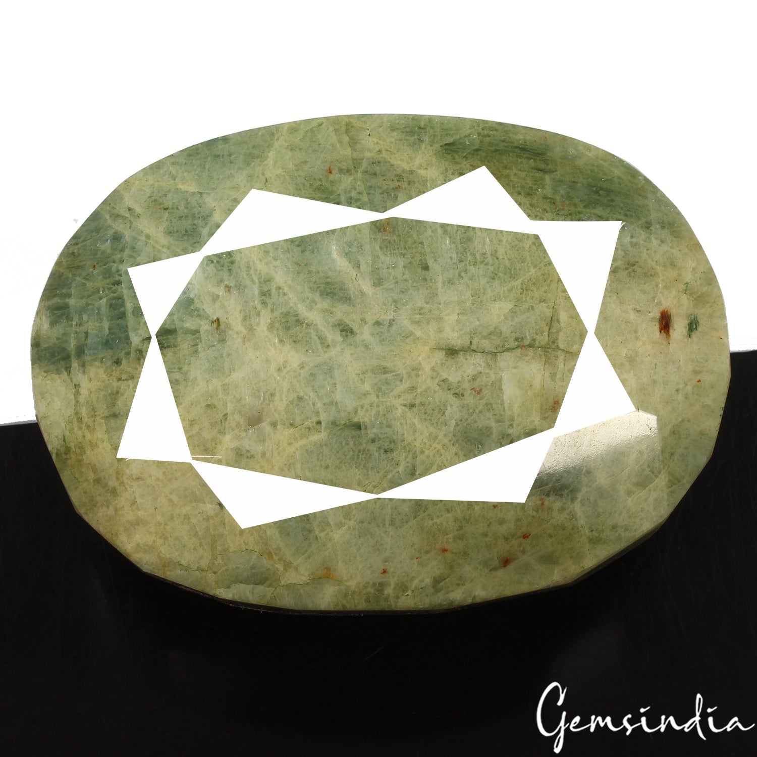 2220Ct Natural Untreated Brazilian Beryl Aquamarine Huge Oval Cut Loose Gemstone