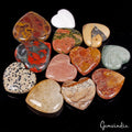 Selenite Lot, Loose Gemstone, Untreated, Multi Color — 12 Pieces, 22mm to 34mm, 870 Ct, Madagascar