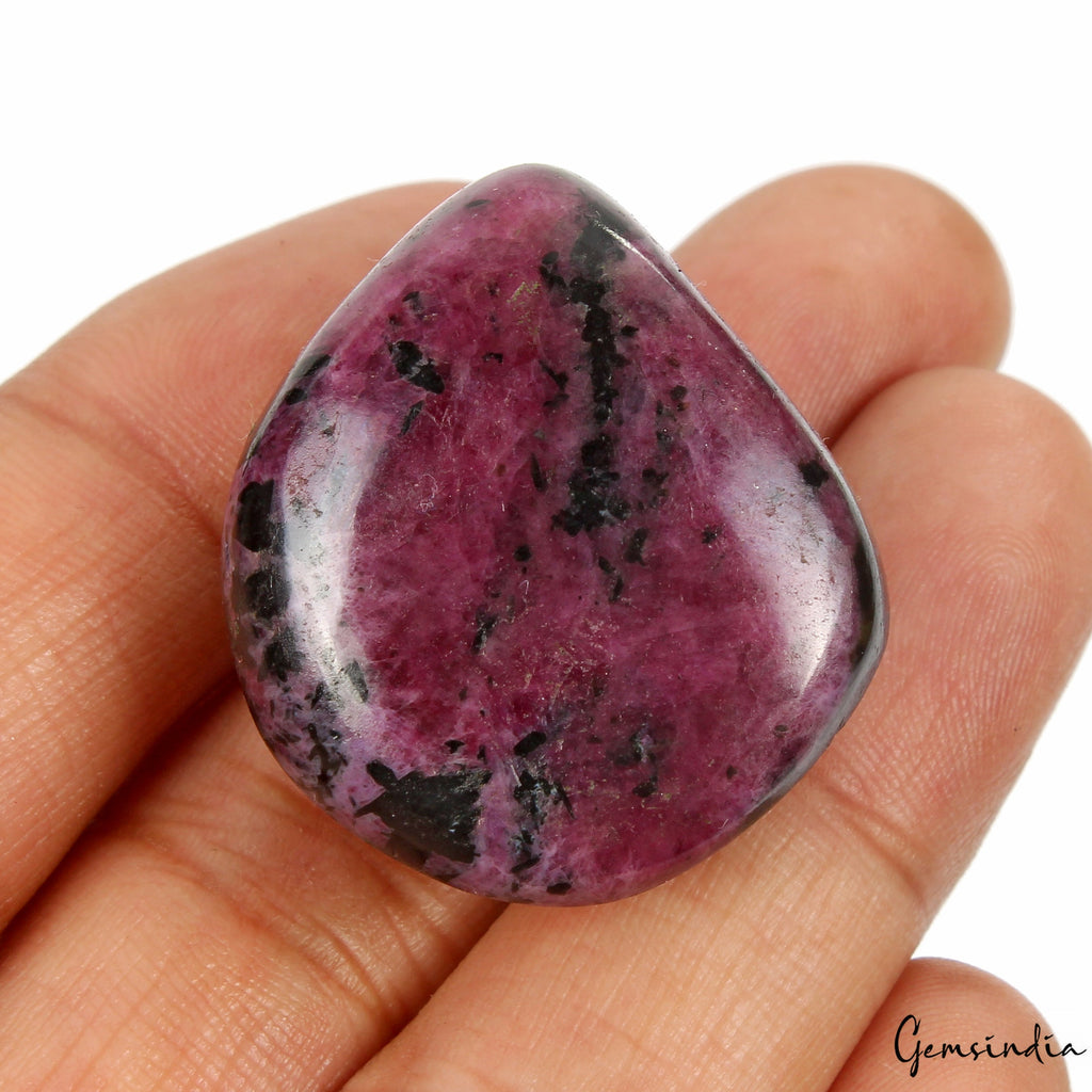 Certified 207.20Ct Natural Ruby Zoisite Crystal Healing Tumble Polished Gemstone