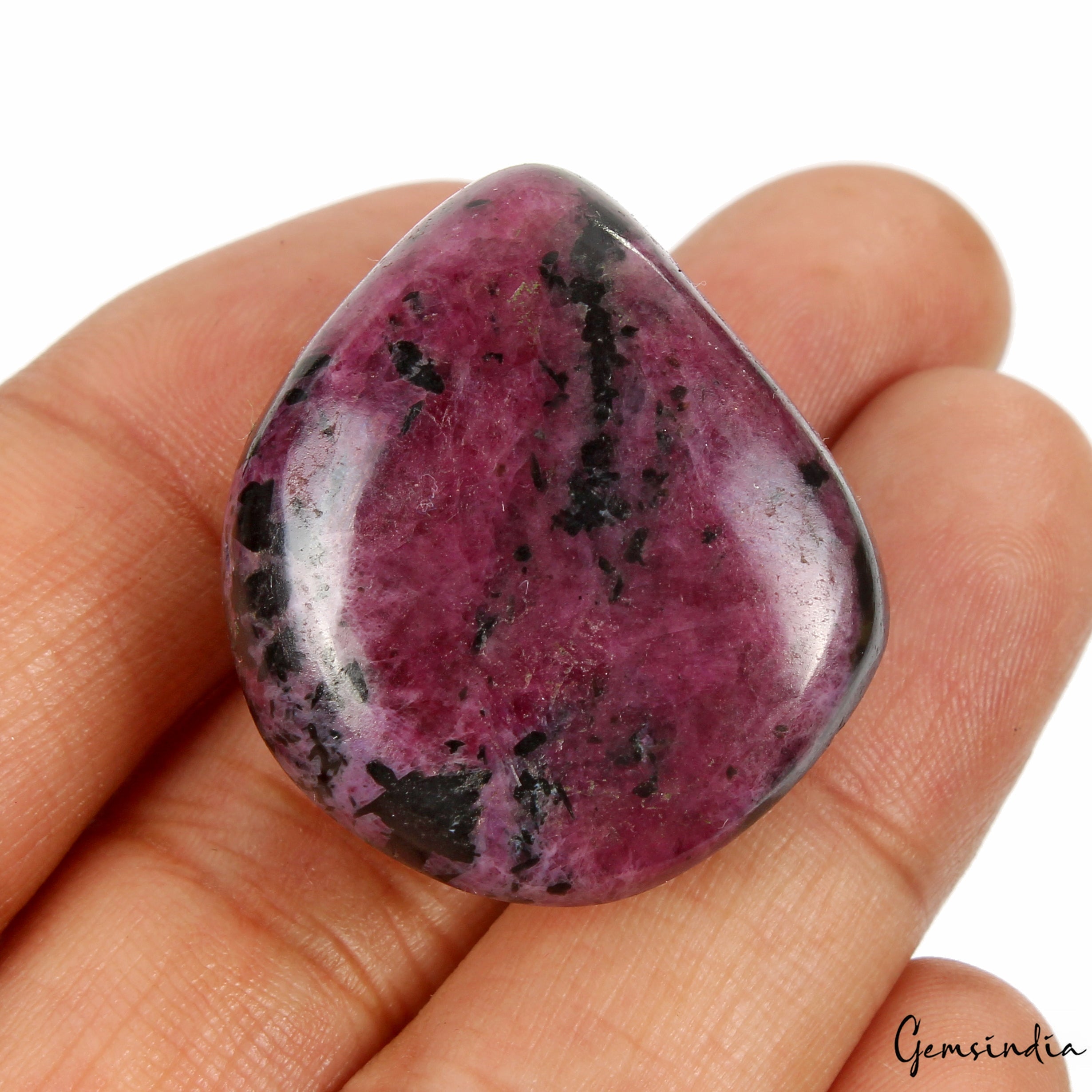 Certified 207.20Ct Natural Ruby Zoisite Crystal Healing Tumble Polished Gemstone