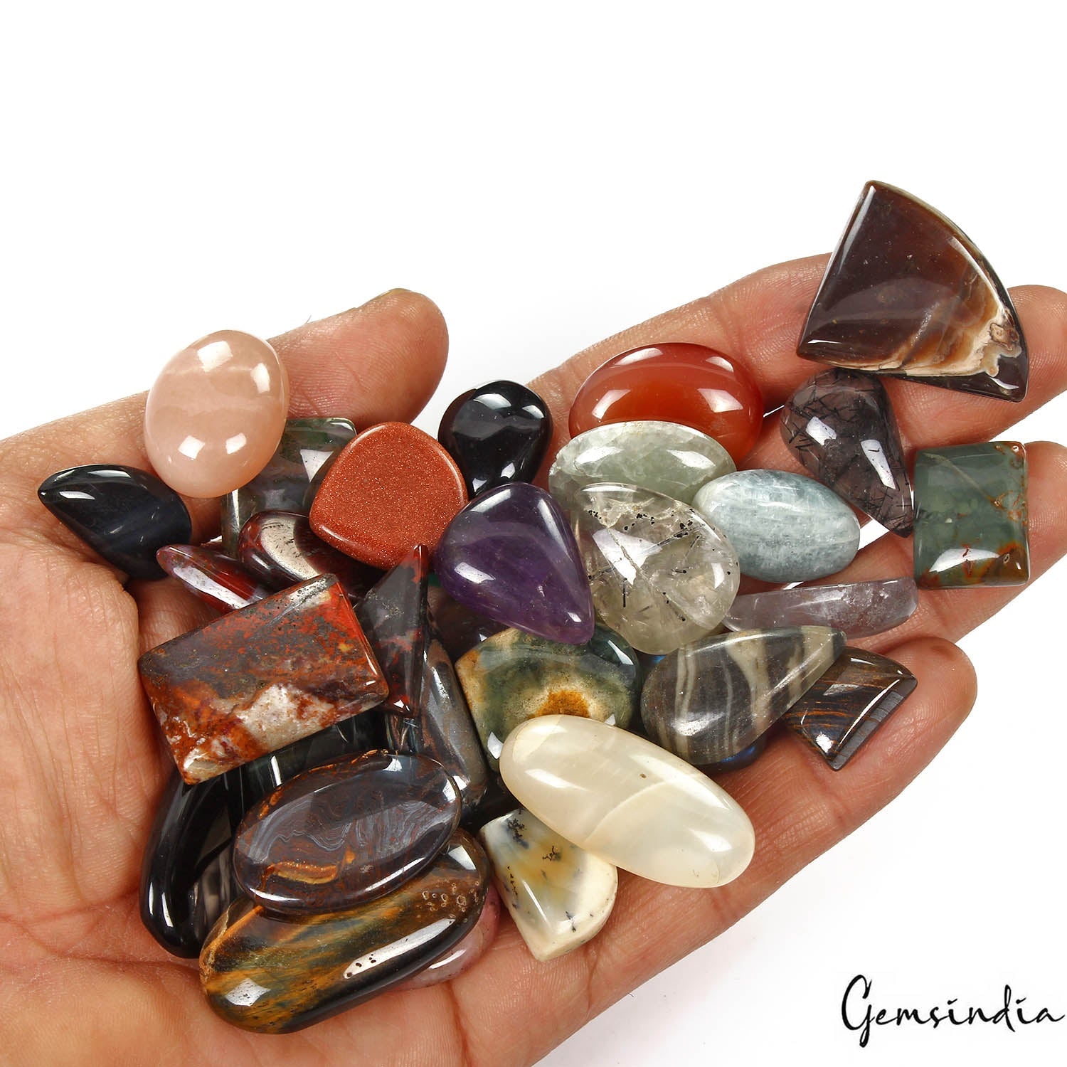 840 Cts/38 Pcs Estate Genuine Multi Gems Loose Multi Color Gemstones Collection