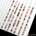 Pear Cut Natural Unheated Multi Color Tourmaline 124 Pcs 18.30 Ct 4x3mm Gems Lot