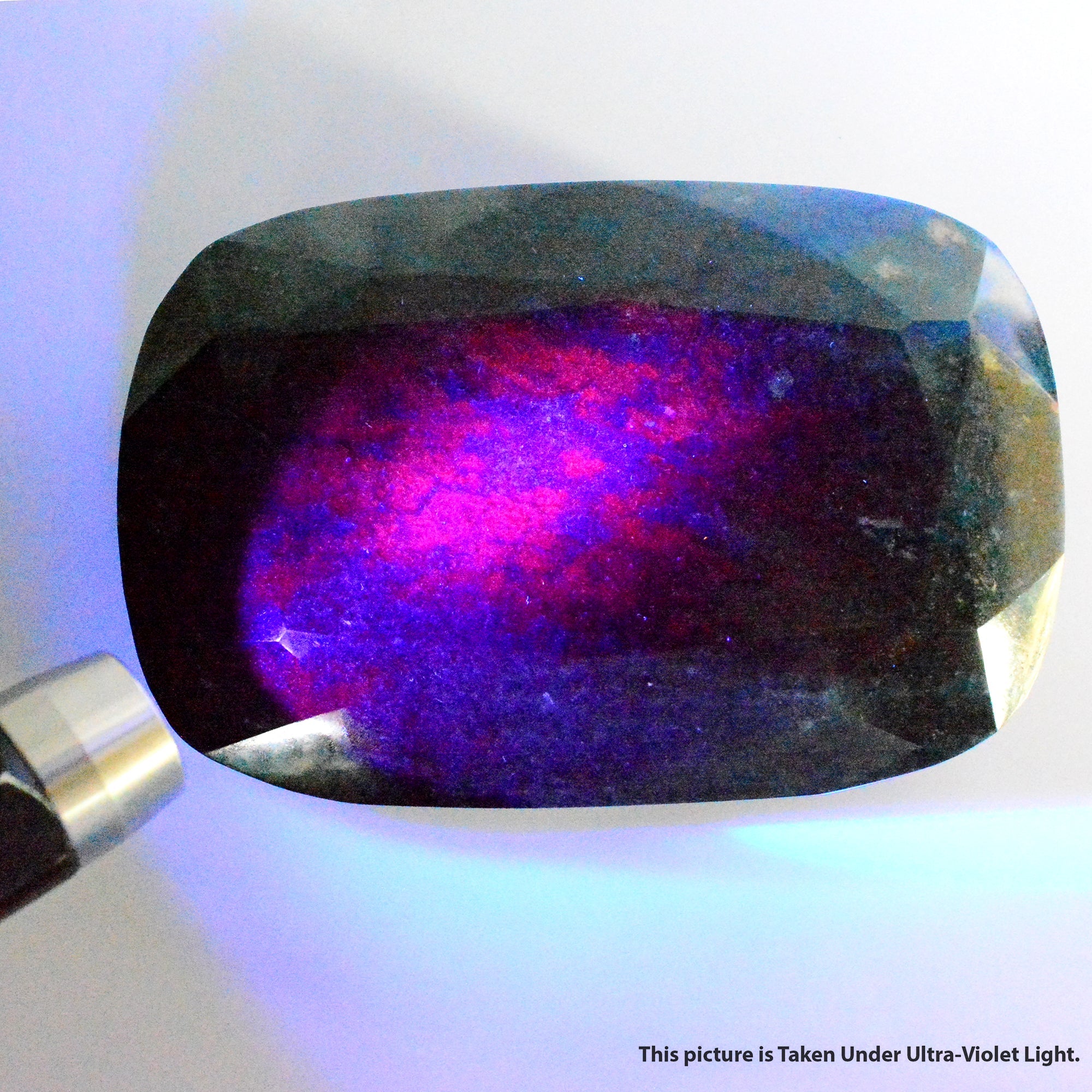 3.2 Kilo Natural Ruby Kyanite 6.75" Oval Cut Untreated Huge Earth Mined Gemstone